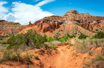 Palo Duro Canyon State Park, located in the Texas Panhandle