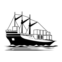 Ship icon on glyph style