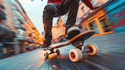 Urban Speed - Skateboarding in Motion