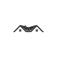 House home logo icon isolated on transparent background