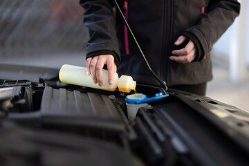 Scheiben Wasch Anlage Auffüllen