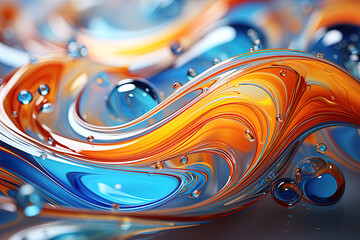y2k swirling liquid aesthetic background