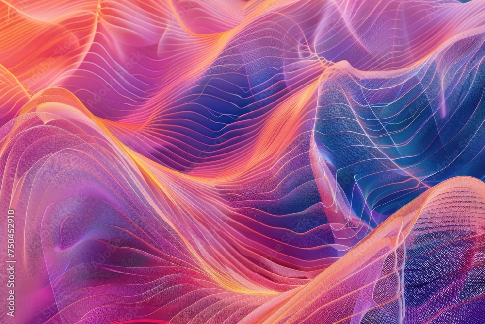Poster Vibrant and dynamic abstract background, perfect for design projects