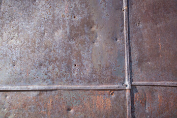 metal background old with rivets