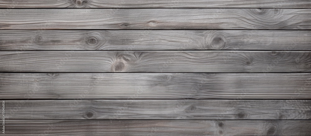 Poster Elegant Gray Striped Wooden Texture Backdrop with Natural Patterns for Design Projects