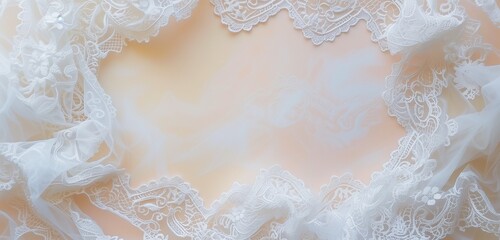 white lace fabric