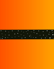 Obraz premium Monarch Design (1 horizontal line)