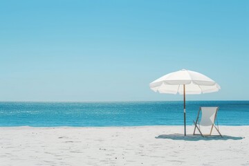 sunny summer beach season concept