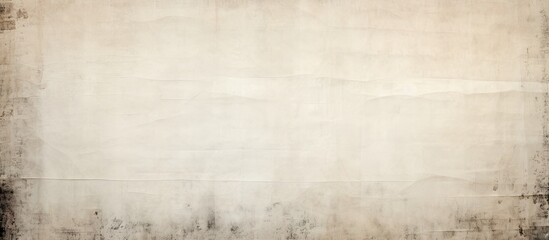 Elegant and Timeless White Wall with Vintage Black and White Paper Background