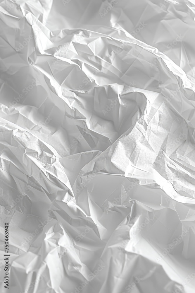 Poster a detailed close up of a plain white paper. perfect for various design projects