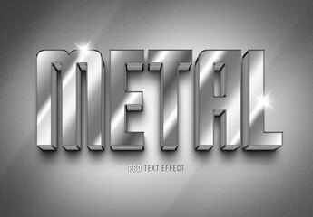 Metal Text Effect