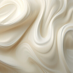Abstract background of white ice cream.