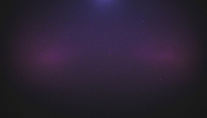 Fototapeta na wymiar Purple lights blurred gradients on dark grainy background, glowing light spot on black, copy space