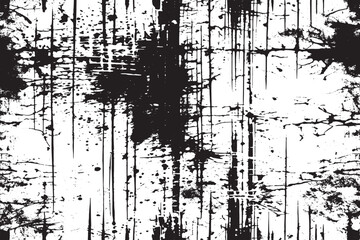 grunge background texture overlay monochrome destressed grainy vector illustration, scratched prints products background