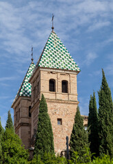 Fototapeta na wymiar Gate Puerta de Bisagra in Toledo