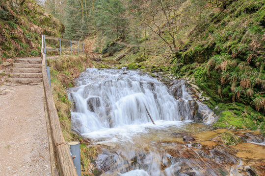 Allerheiligen Wasserfälle in Oppenau im Schwarzwald