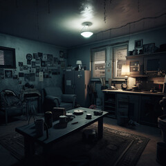 room, office, interior, table, chair, furniture, business, desk, design, computer, meeting, empty, work, conference, home, chairs, light, nobody, window, inside, classroom, architecture, kitchen, hous