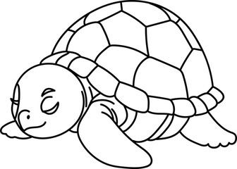 Sea Turtle Cute Doodle