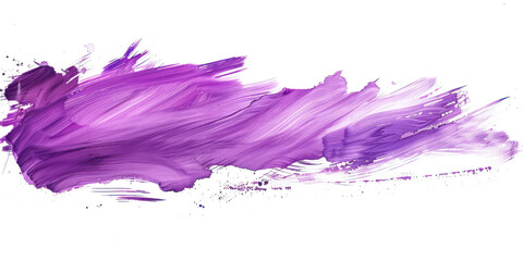Lavender, Mauve ink brush stroke, Purple brush splashes isolated on transparent png. - obrazy, fototapety, plakaty
