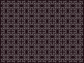 Floral pattern background, traditional design batik pattern vector