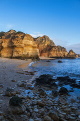 Algarve Coast From Camilo Beach In Portugal