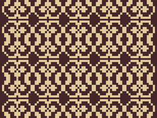 songket pattern background, traditional design pattern vectorn