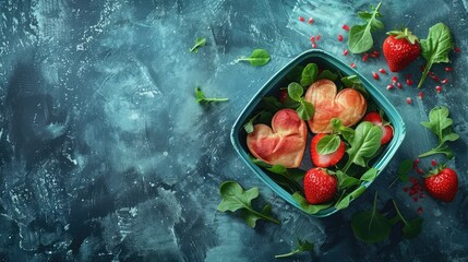 Greeting Card and Banner Design for Social Media and Educational Purposes of National Pack Your Lunch Day Background