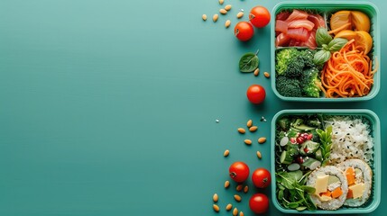 Greeting Card and Banner Design for Social Media and Educational Purposes of National Pack Your Lunch Day Background