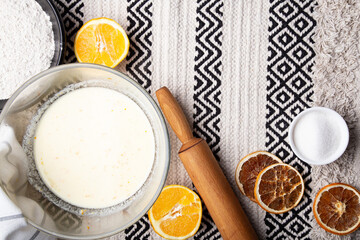 Bakery Fresh - Crafting a Citrus Cake Batter at Home.