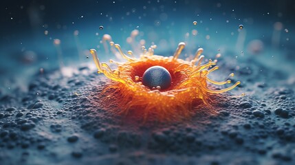 Amoeba is a group of animals with 1 cells and differential interference contrast microscopic