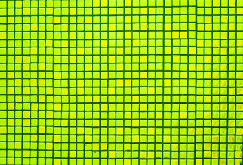 Abstract green mosaic background, green mosaic pattern background