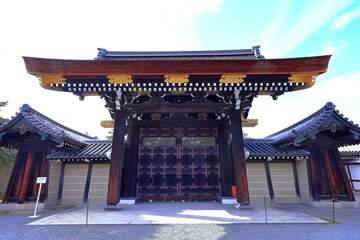 Kyoto Imperial Palace (Kyoto Gyoen National Garden) former Imperial family residence at Kyotogyoen, Kamigyo Ward, Kyoto, Japan