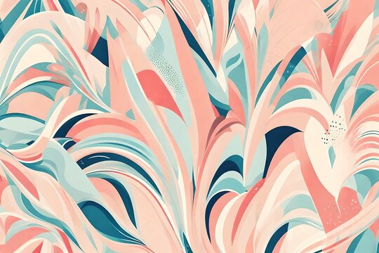 Vector illustration of soft colored abstract background