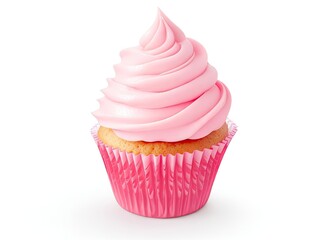 Freshly cupcake PNG isolated on a translucent background