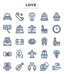 Love Icon Bundle 25 Icons for Websites and Apps