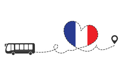 Travel to France by bus