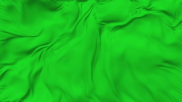Green flag animation video. 4K