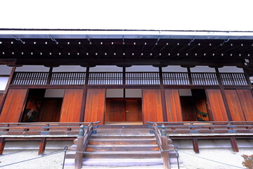 Kyoto Imperial Palace (Kyoto Gyoen National Garden) former Imperial family residence at Kyotogyoen,...