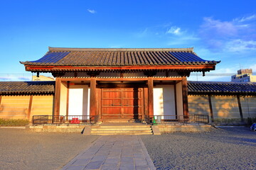 Toji Temple, a Historic Buddhist temple with a 5-story wooden pagoda at Kujocho, Minami, Kyoto,...