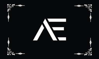 AE,EA, A, E, Abstract Letters Logo Monogram
