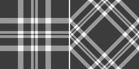Tartan textile pattern of fabric vector texture with a check background plaid seamless. - obrazy, fototapety, plakaty