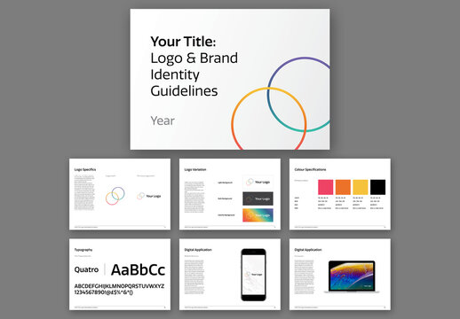 Brand Guidelines Manual Layout