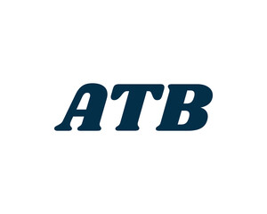 ATB logo design vector template