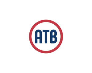 ATB logo design vector template