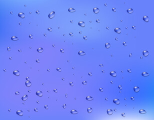 水滴のある背景素材　2