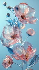 Flor de cristal 