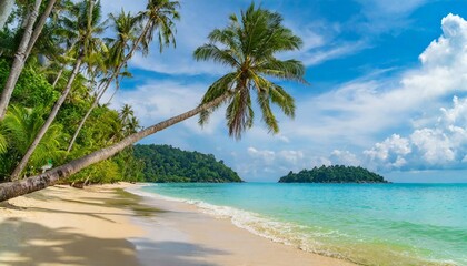 beautiful tropical beach island of koh kood thailand