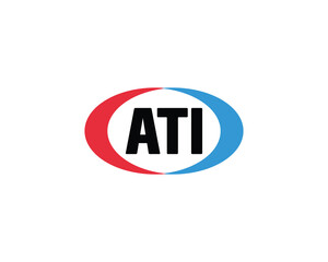 ATI logo design vector template