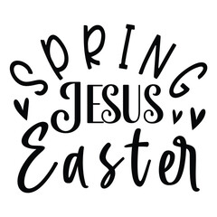 Spring Jesus Easter, Christian Design EPS File