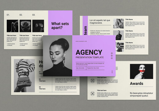 Agency Presentation Template